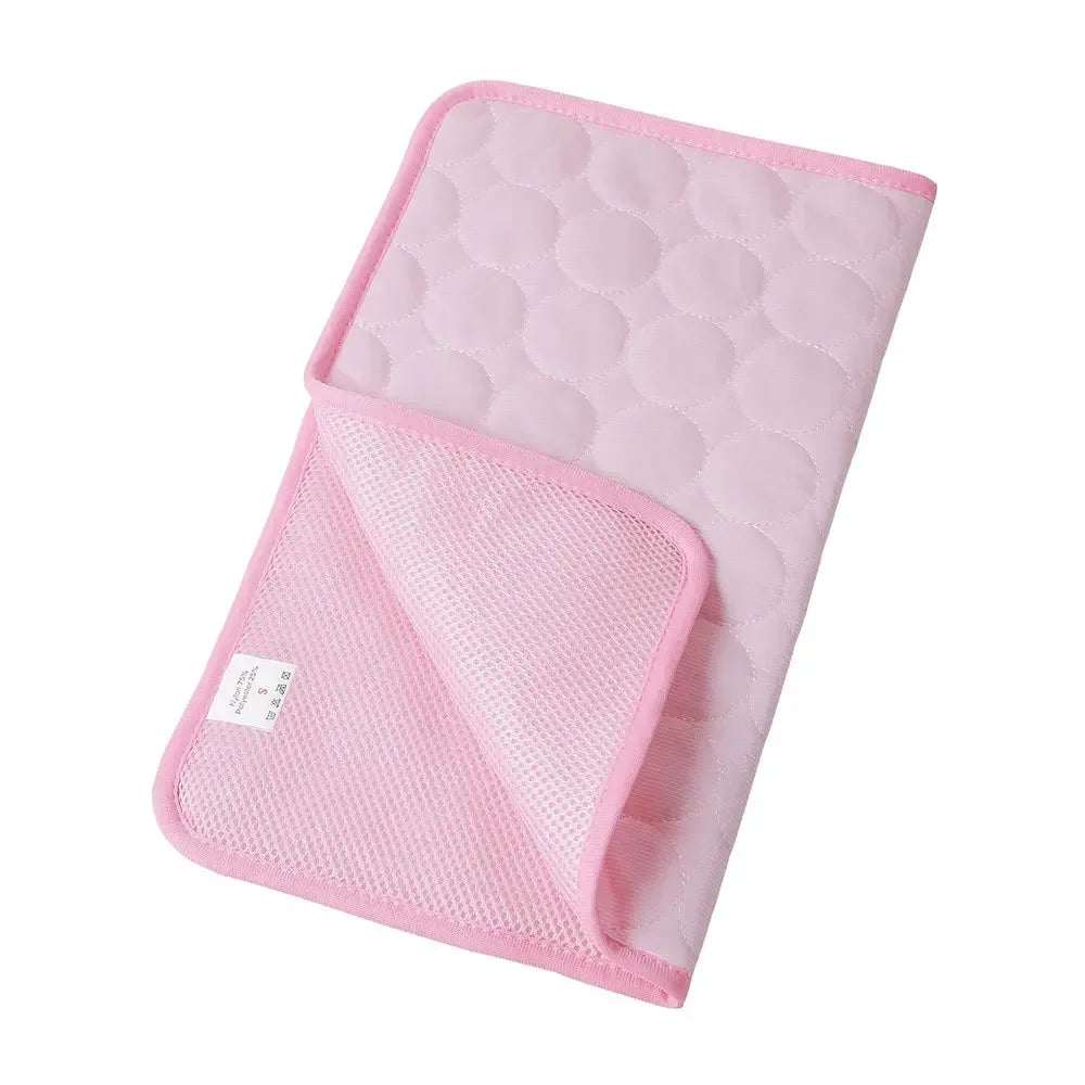 Pet Ice Silk Cooling Mat for Dogs and Cats