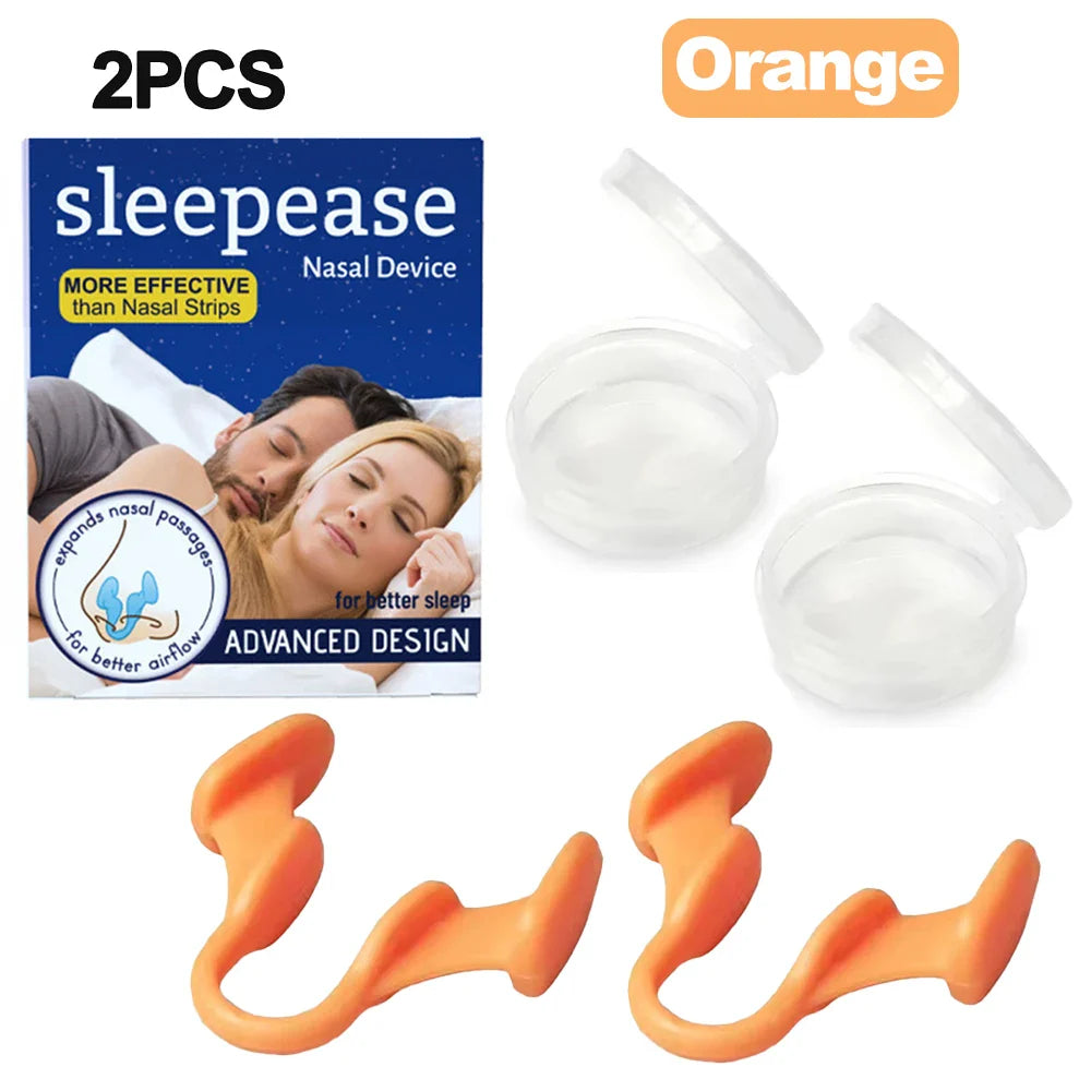 Silicone Nose Clip Anti Snoring Aid 1-2 Pcs
