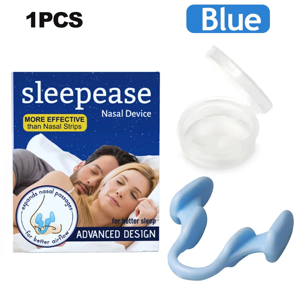 Silicone Nose Clip Anti Snoring Aid 1-2 Pcs