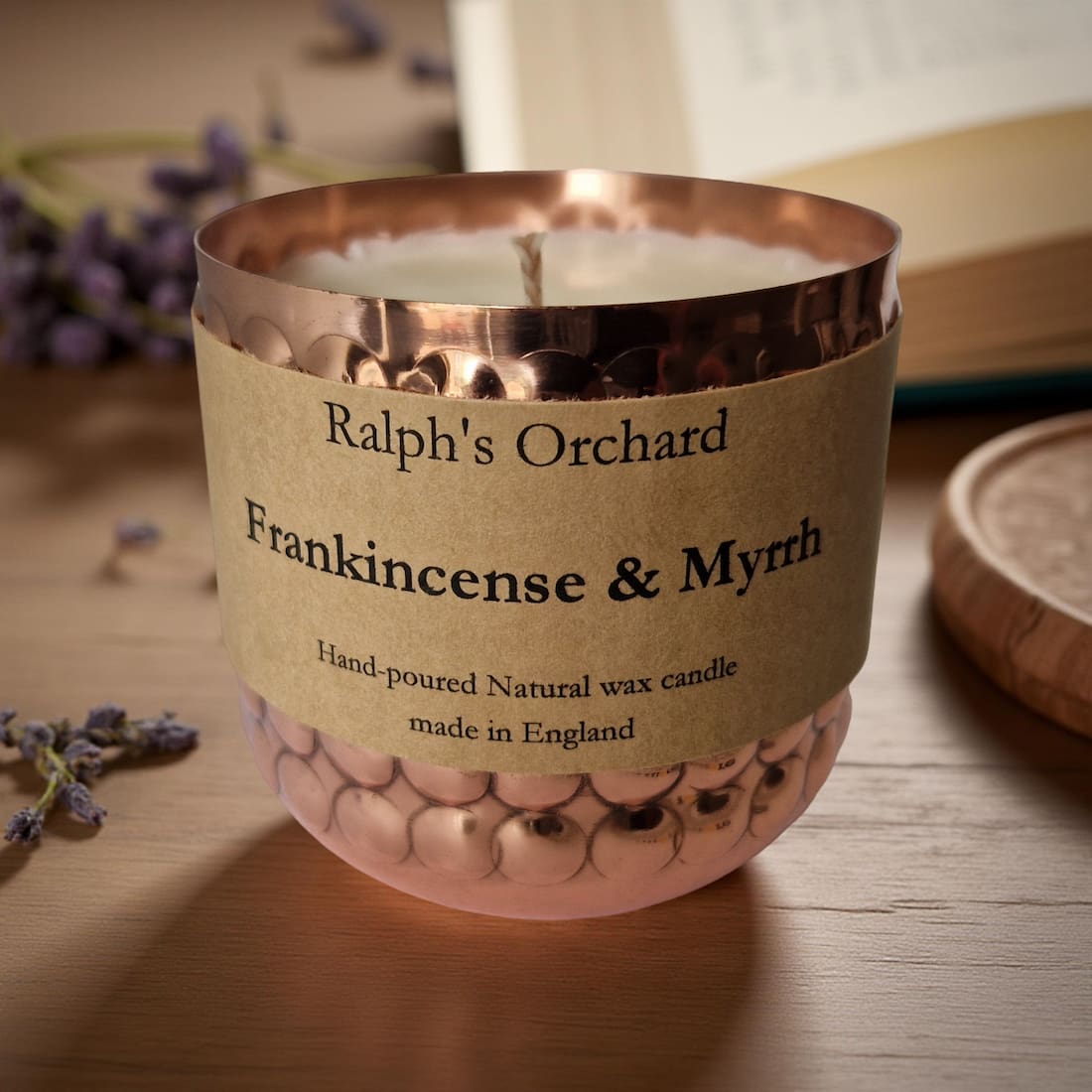 Frankincense & Myrrh Scented Candle