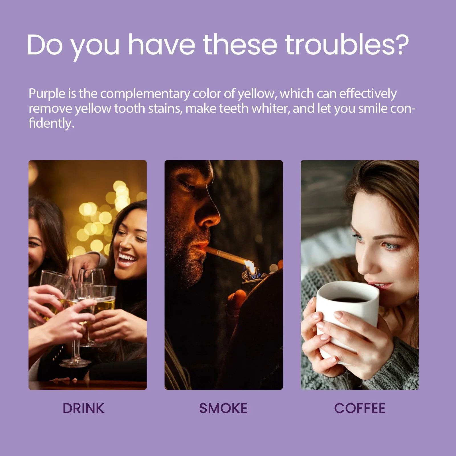 EELHOE Purple Toothpaste
