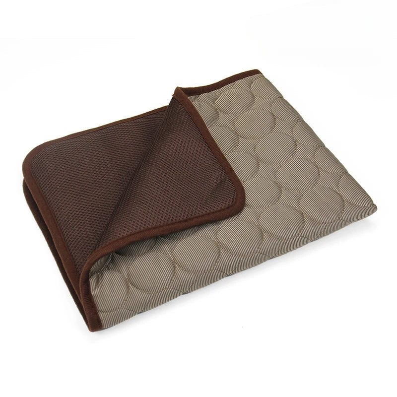 Pet Ice Silk Cooling Mat for Dogs and Cats
